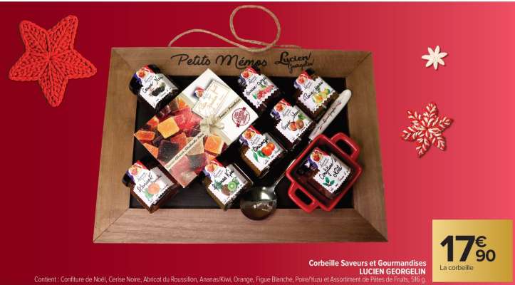 Corbeille Saveurs et Gourmandises