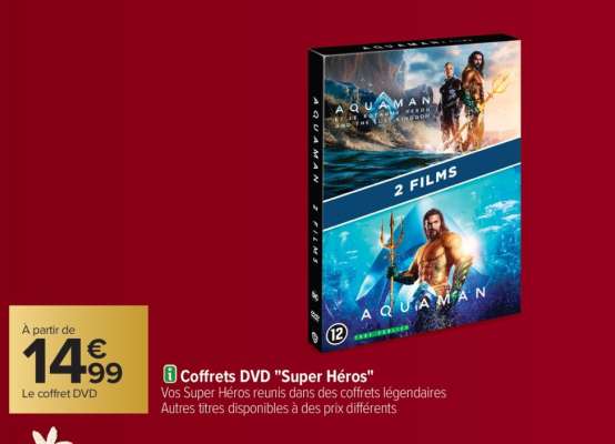 Coffrets DVD "Super Héros"