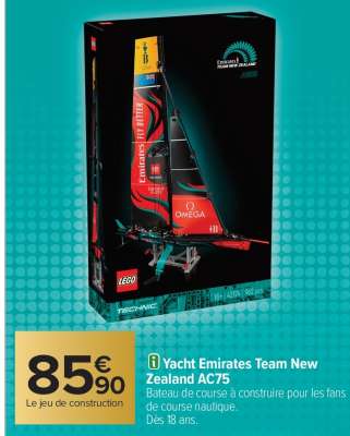 Yacht Emirates Team New Zealand AC75