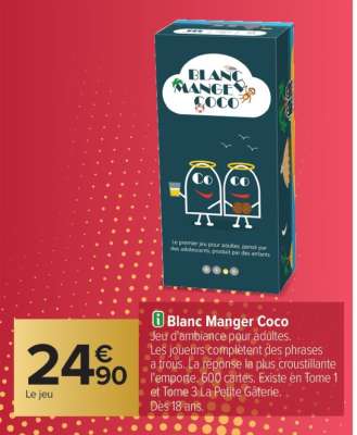 Blanc Manger Coco