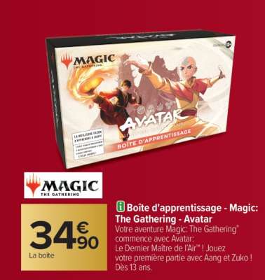 Boîte d'apprentissage - Magic: The Gathering - Avatar