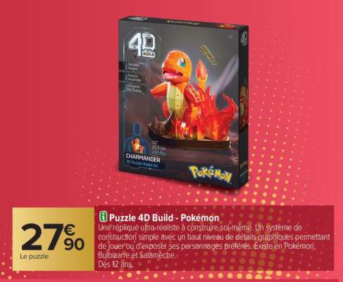 Puzzle 4D Build - Pokémon