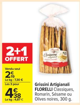 GRISSINI ARTIGIANALI "FLORELLI"