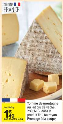 Tomme de montagne