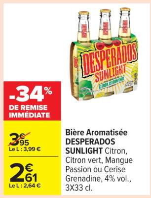 DESPERADOS SUNLIGHT