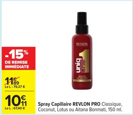 Spray Capillaire REVLON PRO
