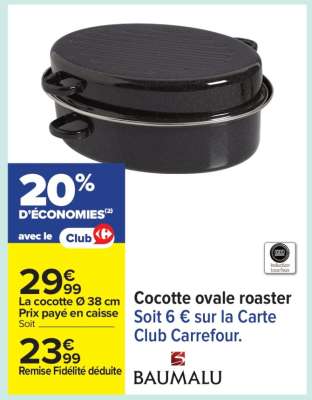 Cocotte ovale roaster
