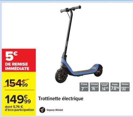 Trottinette électrique