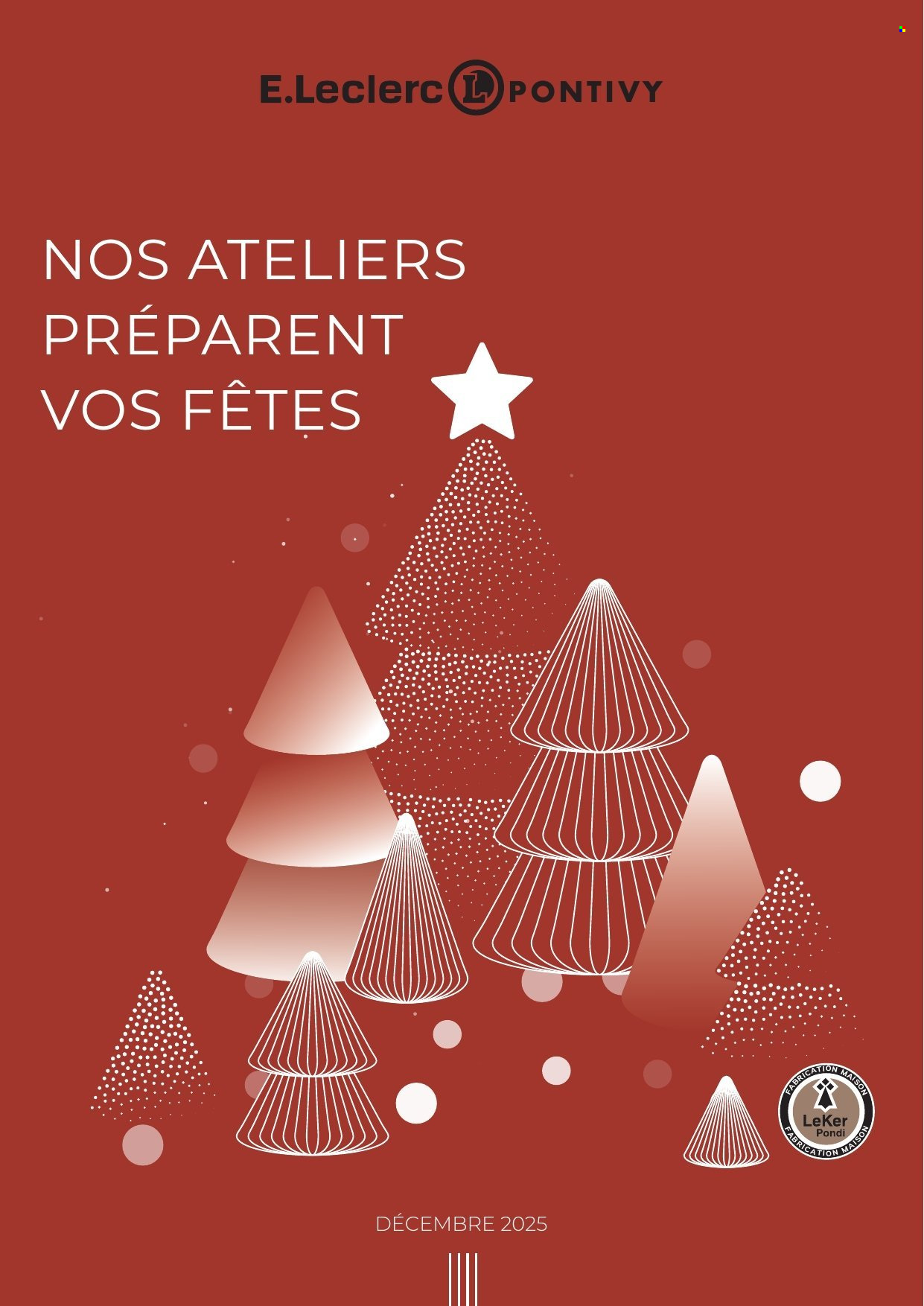 Catalogue E.Leclerc - 24/11/2025 - 01/01/2026. Page 1