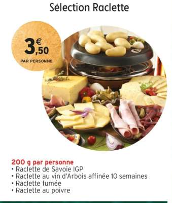 Sélection Raclette
