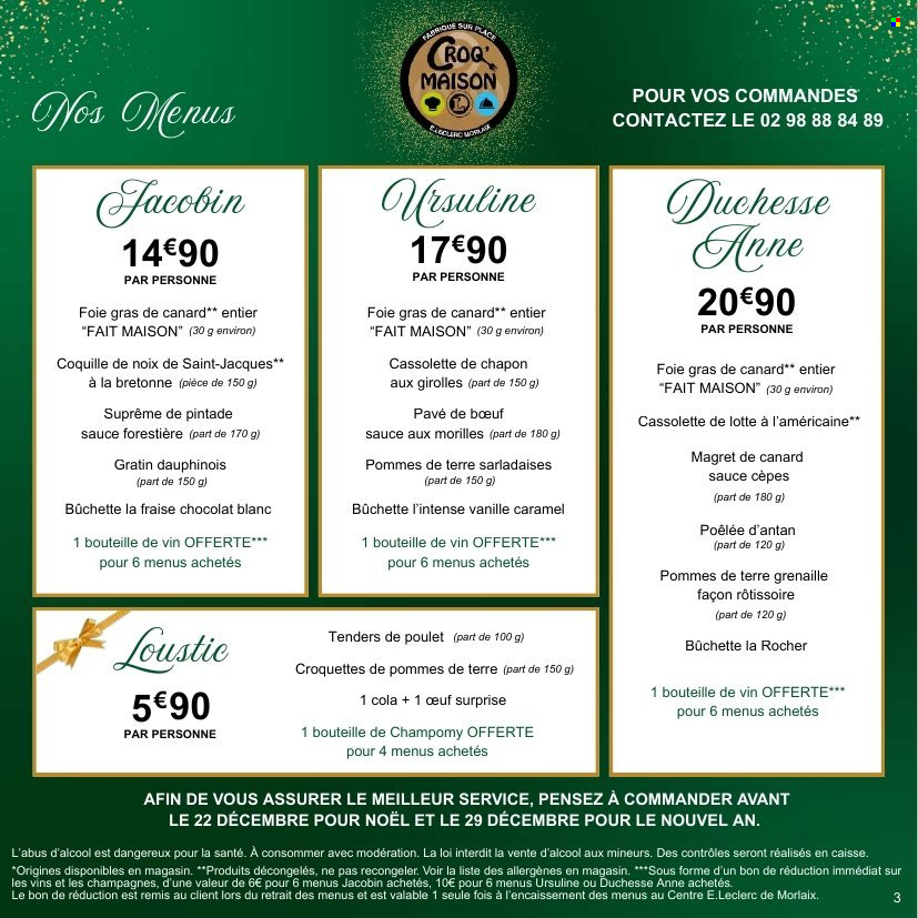 Catalogue E.Leclerc - 03/11/2025 - 04/01/2026. Page 3