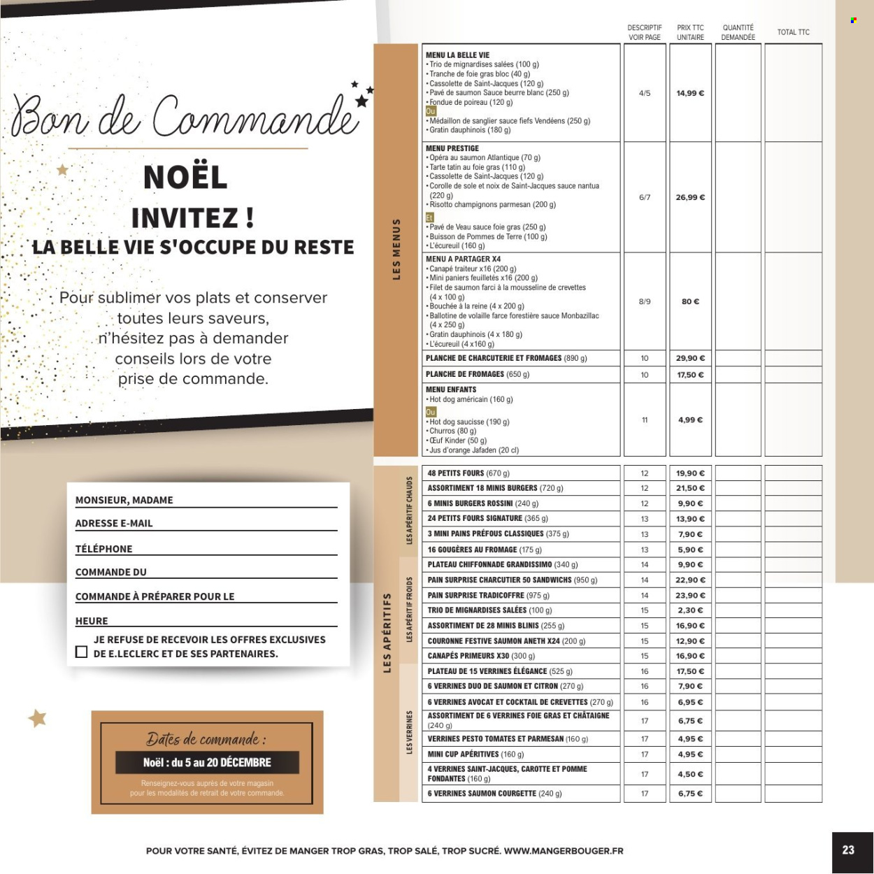 Catalogue E.Leclerc - 25/11/2025 - 31/12/2025. Page 23