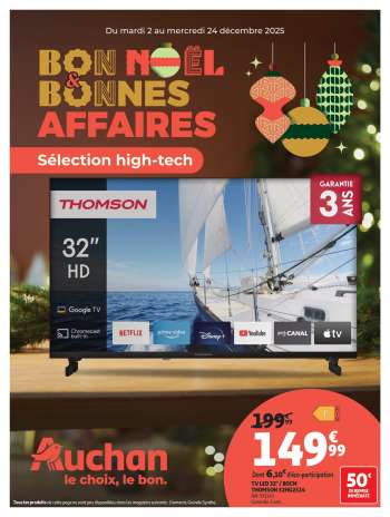 Catalogue Auchan - 02/12/2025 - 24/12/2025.