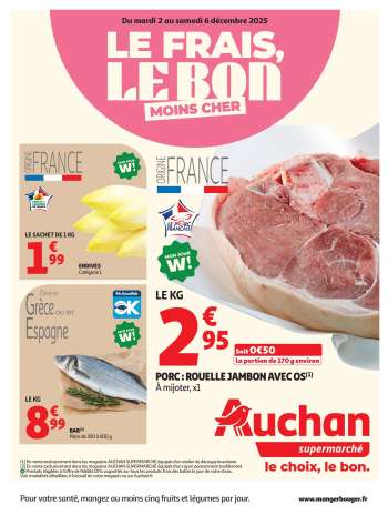 Catalogue Auchan - 02/12/2025 - 06/12/2025.