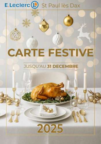 Catalogue E.Leclerc - 01/12/2025 - 31/12/2025.