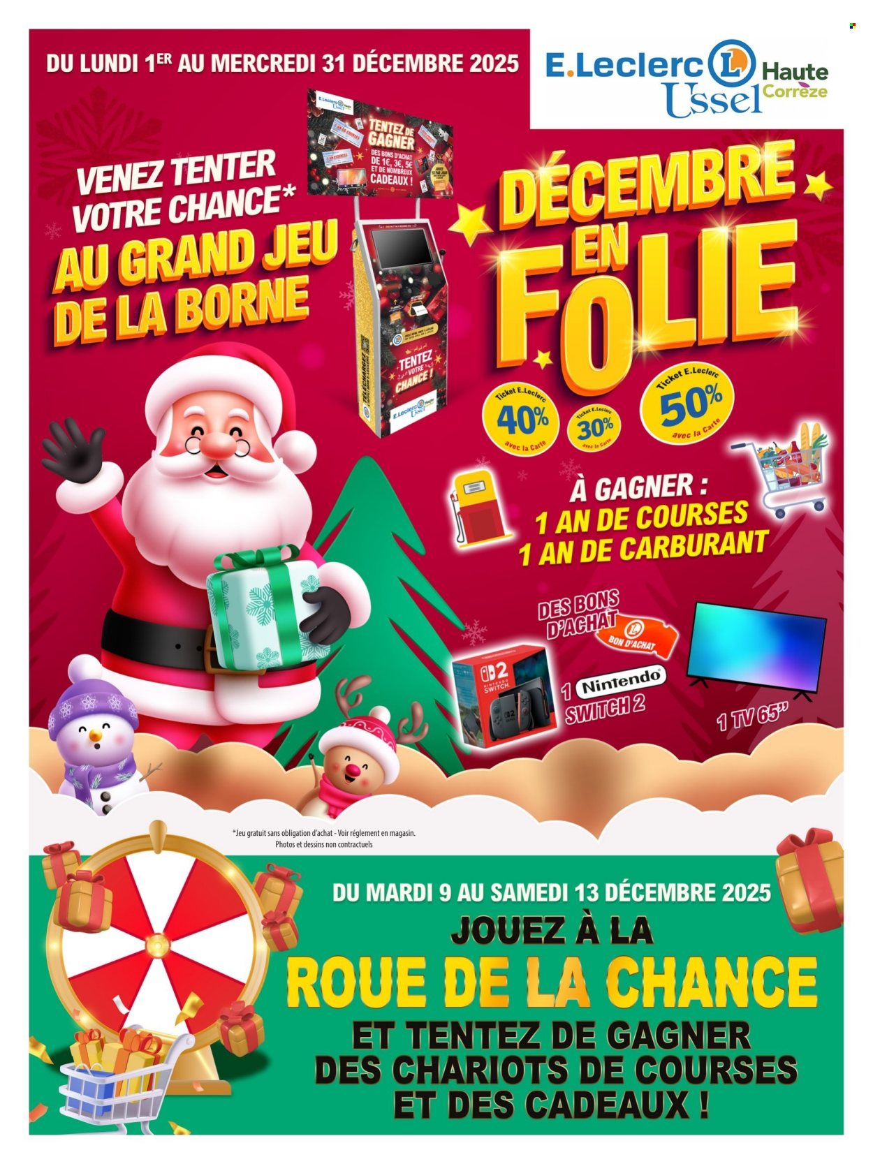 Catalogue E.Leclerc - 01/12/2025 - 31/12/2025. Page 1