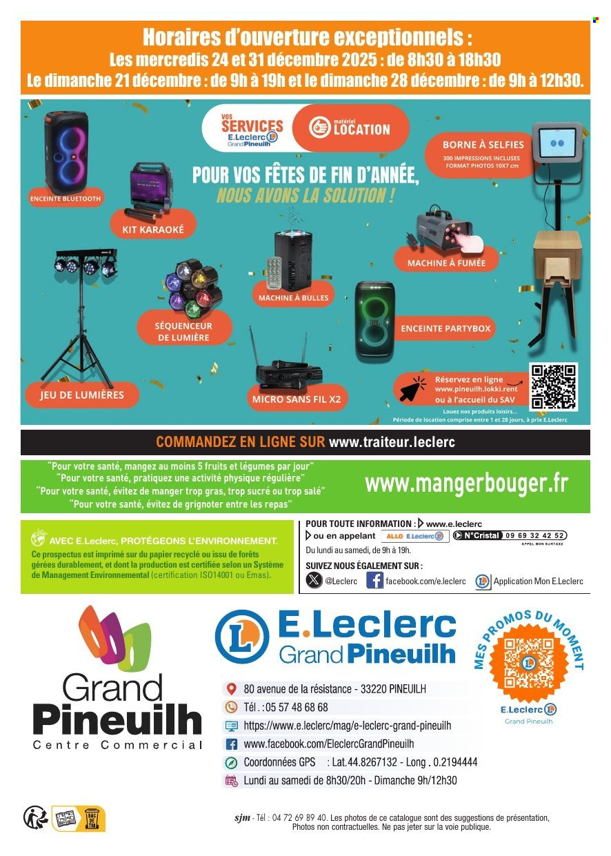 Catalogue E.Leclerc - 01/12/2025 - 31/12/2025. Page 20