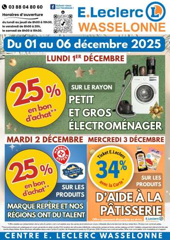 Catalogue E.Leclerc - 01/12/2025 - 06/12/2025.