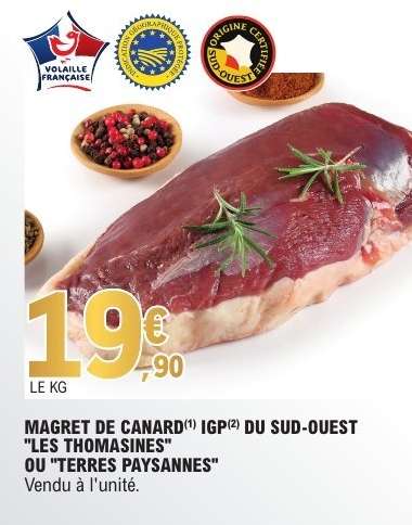 Magret de Canard IGP du Sud-Ouest