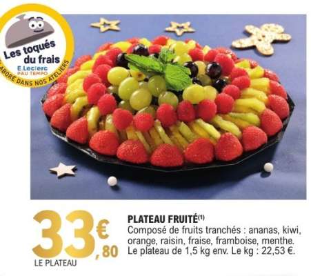 PLATEAU FRUITÉ