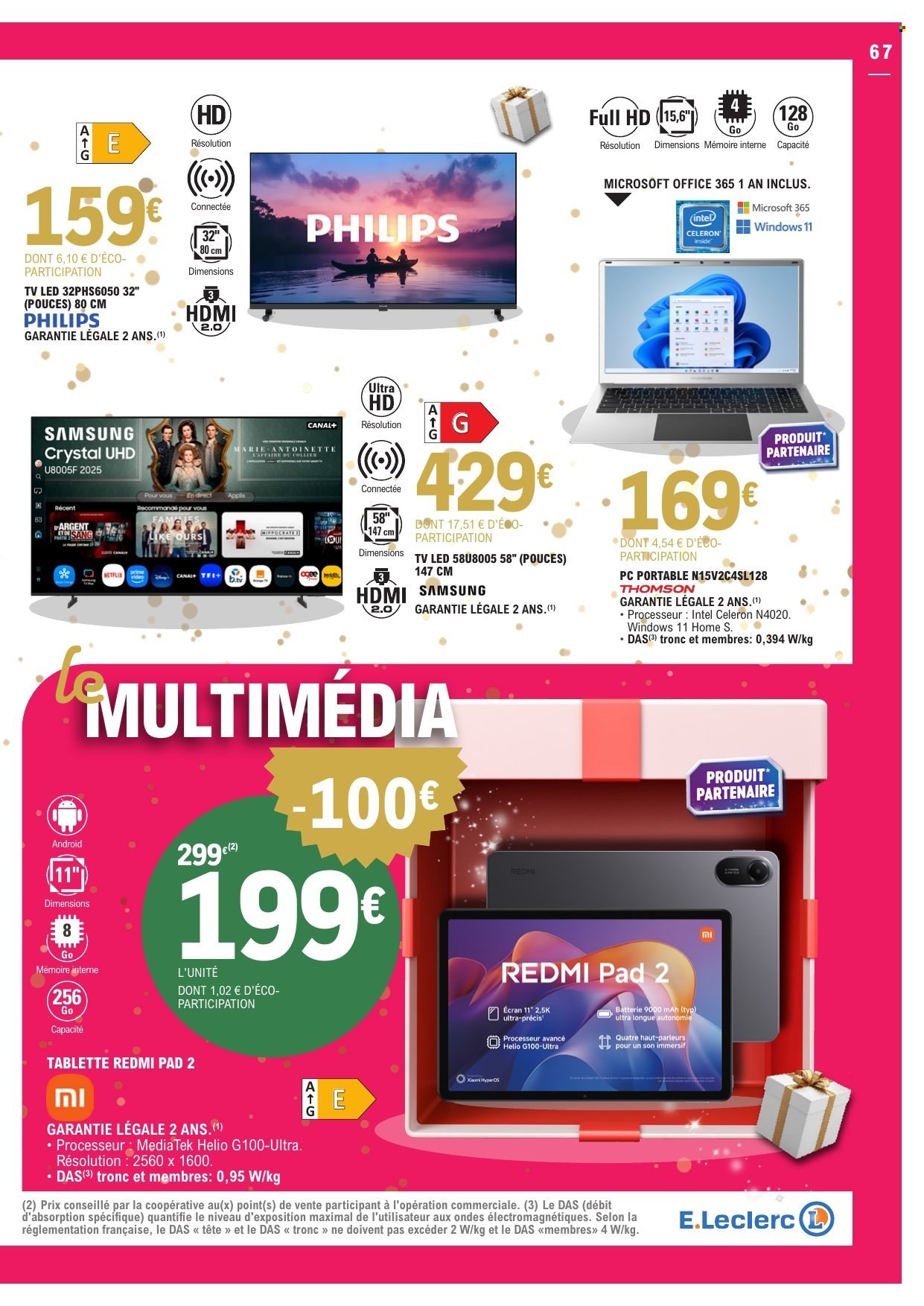 Catalogue E.Leclerc - 02/12/2025 - 13/12/2025. Page 67
