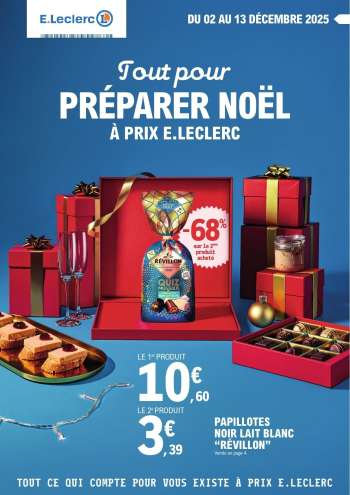 Catalogue E.Leclerc - 02/12/2025 - 13/12/2025.