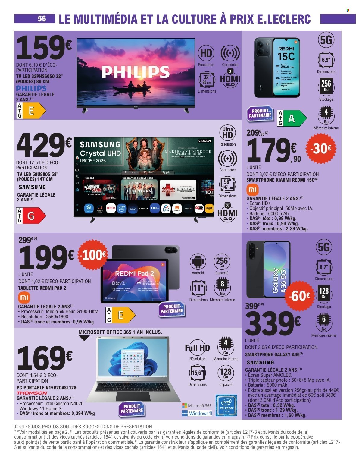 Catalogue E.Leclerc - 02/12/2025 - 13/12/2025. Page 56
