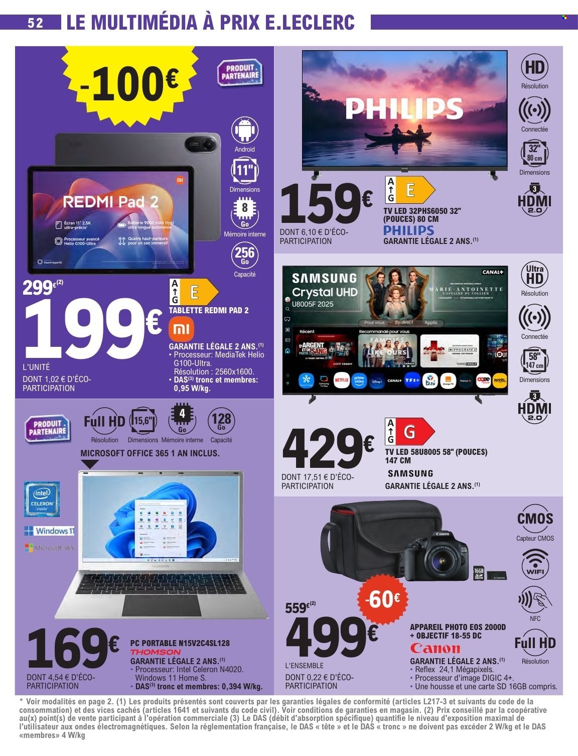 Catalogue E.Leclerc - 02/12/2025 - 13/12/2025. Page 52