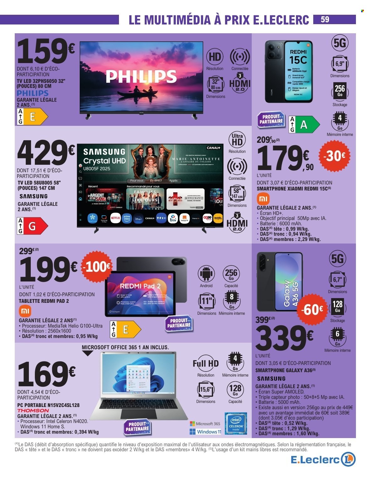 Catalogue E.Leclerc - 02/12/2025 - 13/12/2025. Page 59