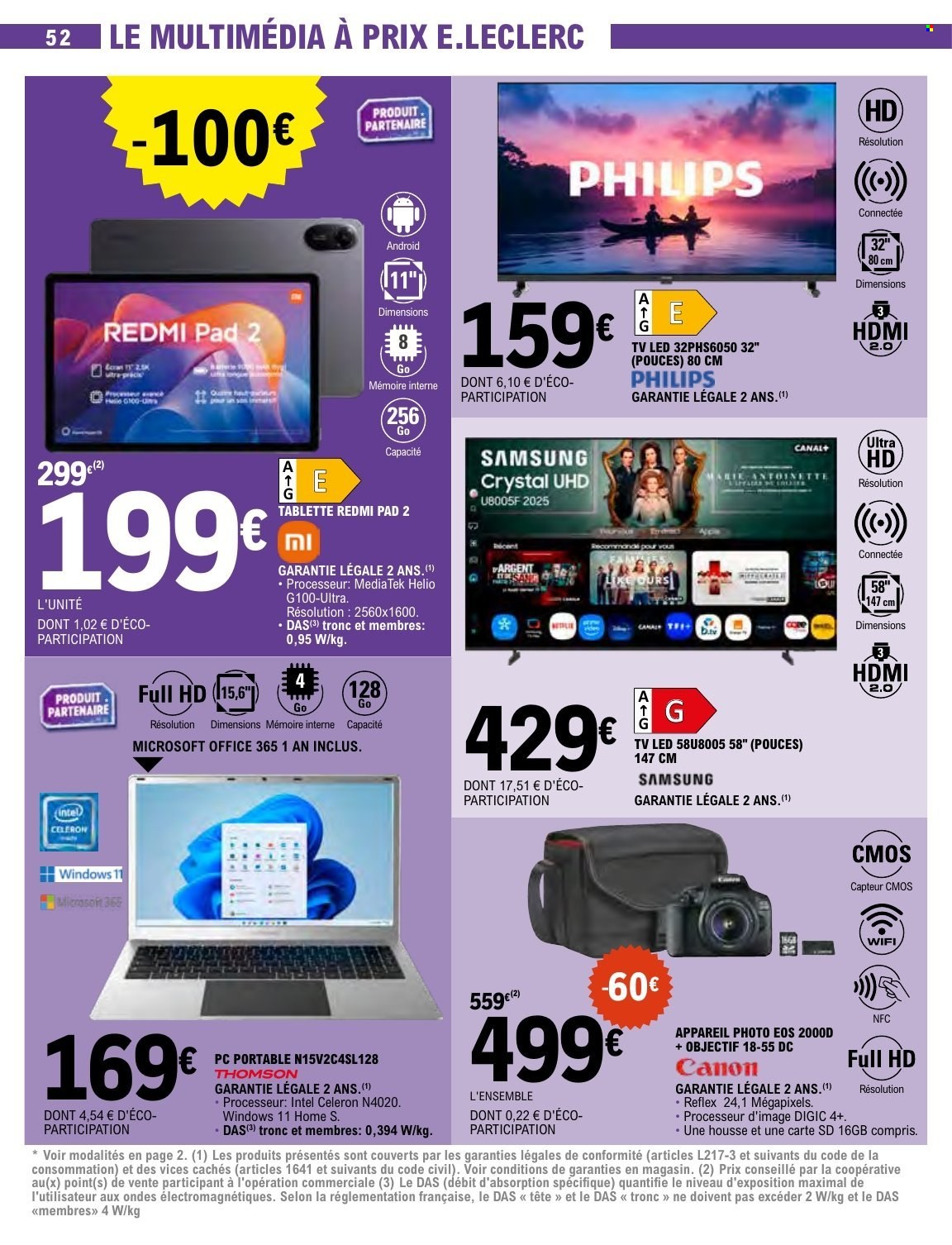 Catalogue E.Leclerc - 02/12/2025 - 13/12/2025. Page 52