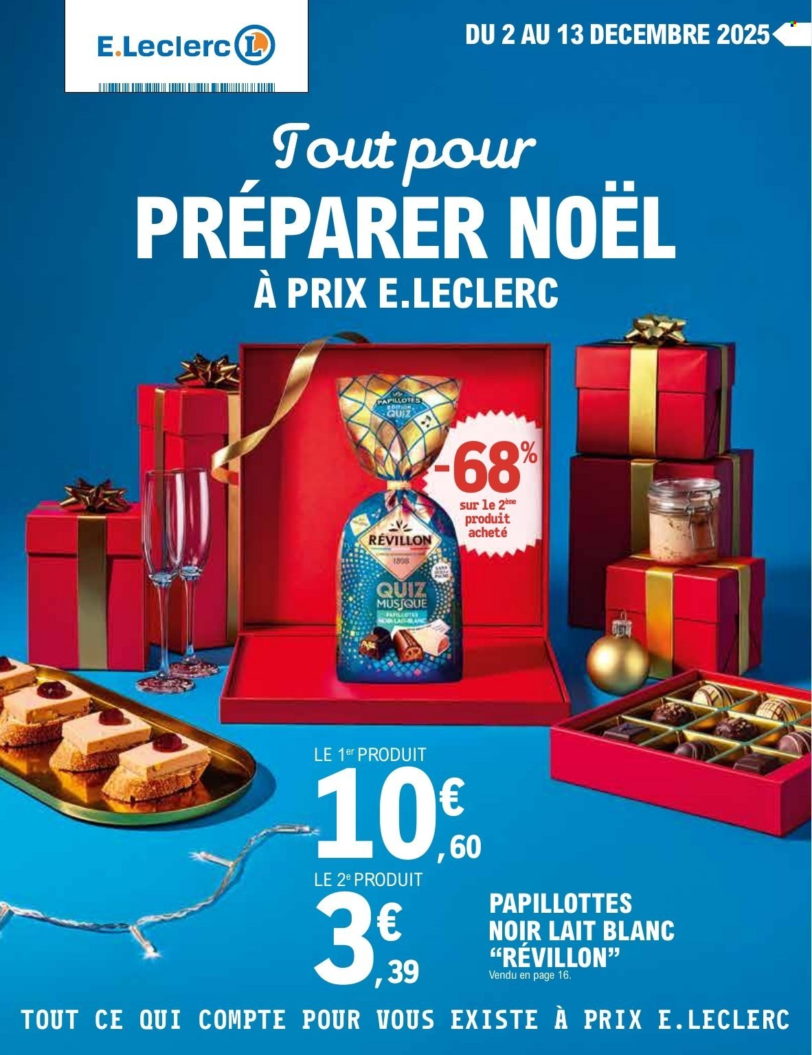 Catalogue E.Leclerc - 02/12/2025 - 13/12/2025. Page 1