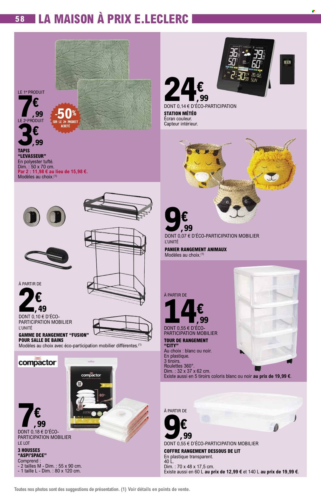 Catalogue E.Leclerc - 02/12/2025 - 13/12/2025. Page 58