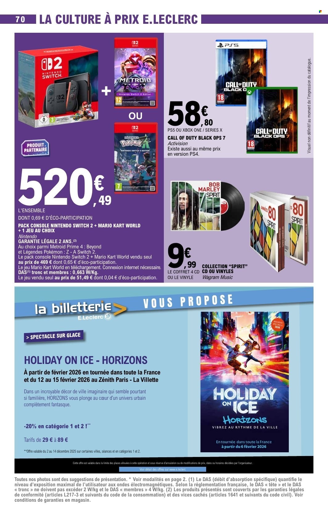 Catalogue E.Leclerc - 02/12/2025 - 13/12/2025. Page 70
