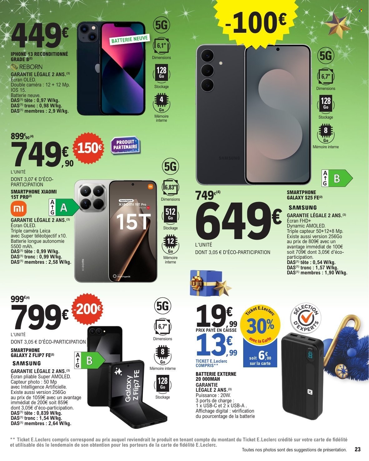 Catalogue E.Leclerc - 02/12/2025 - 20/12/2025. Page 23