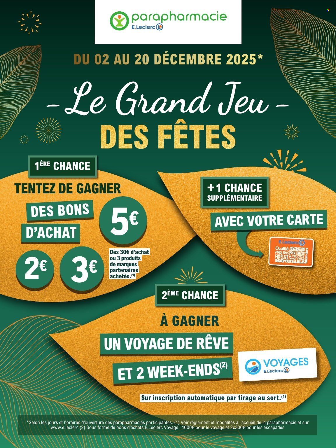 Catalogue E.Leclerc - 02/12/2025 - 20/12/2025. Page 2
