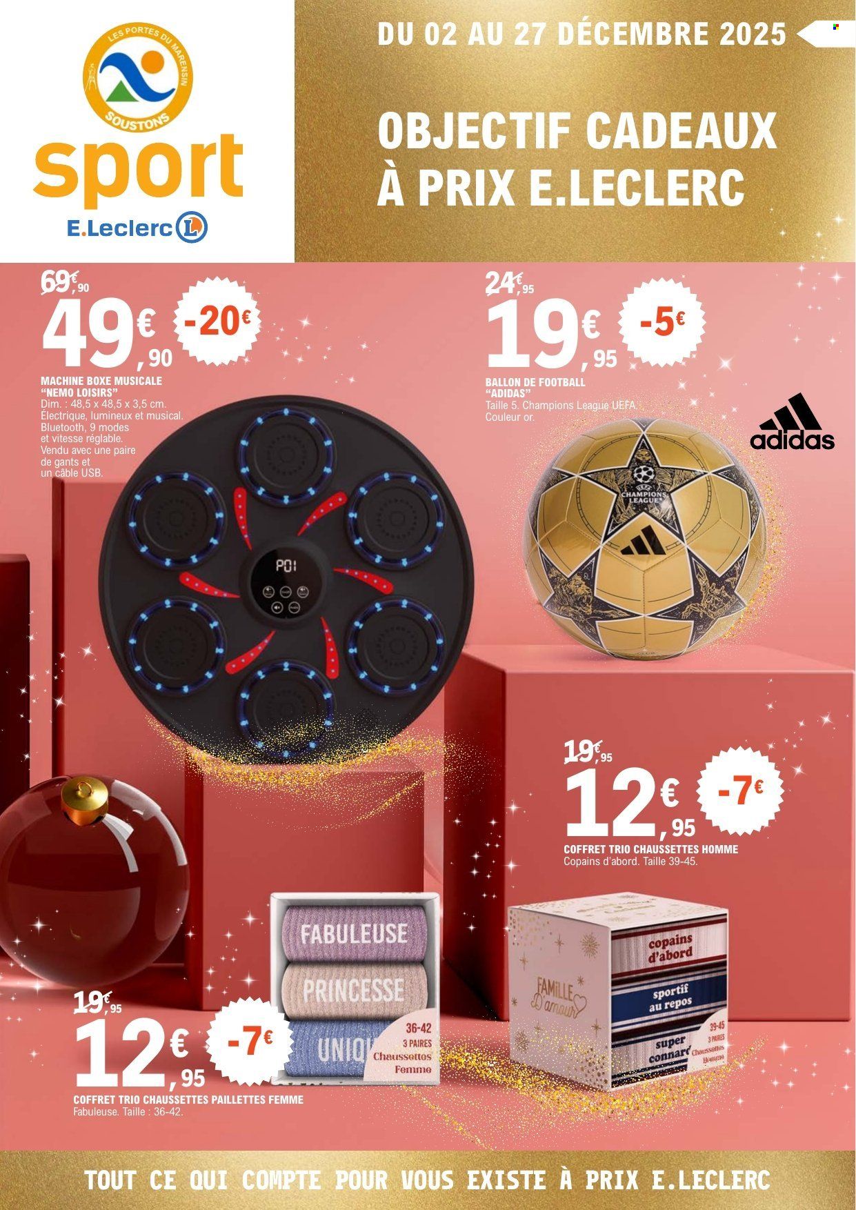 Catalogue E.Leclerc - 02/12/2025 - 27/12/2025. Page 1