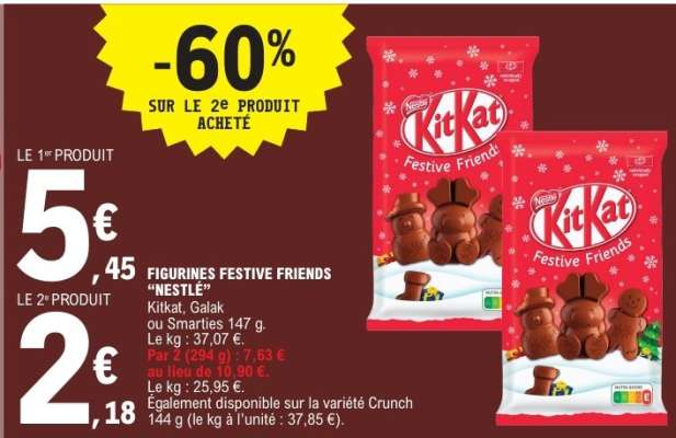 Figurines Festive Friends "Nestlé"