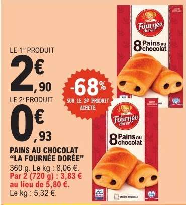 Pains Au Chocolat La Fournée Dorée