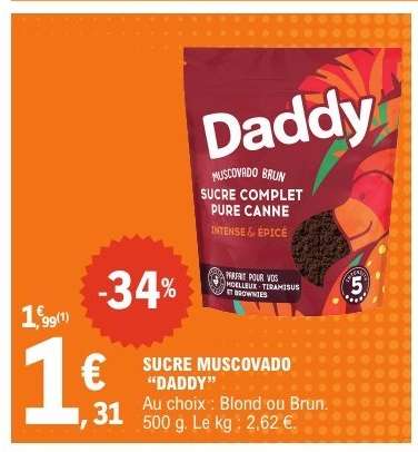 SUCRE MUSCOVADO “DADDY”