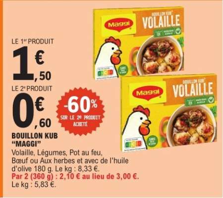 Bouillon Kub "Maggi"