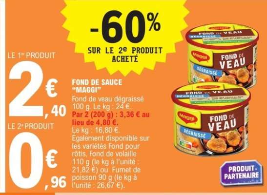 Fond de Sauce 'Maggi'