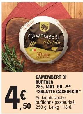 CAMEMBERT DI BUFFALA