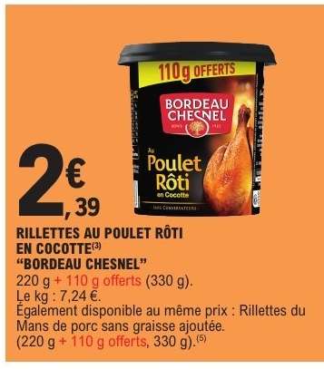 Rillettes au Poulet Rôti en Cocotte
