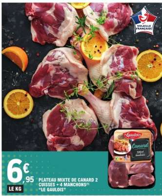 PLATEAU MIXTE DE CANARD