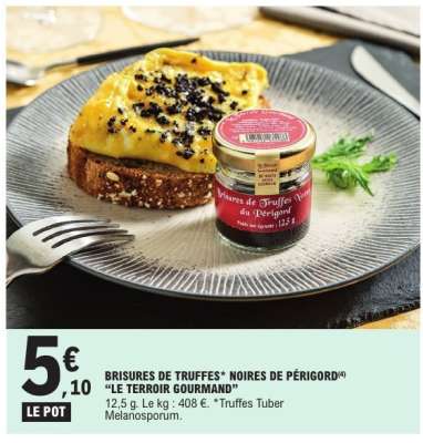 BRISURES DE TRUFFES NOIRES DE PÉRIGORD