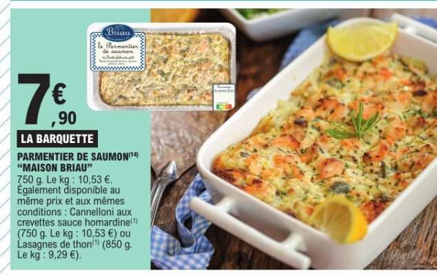 Parmentier de saumon MAISON BRIAU