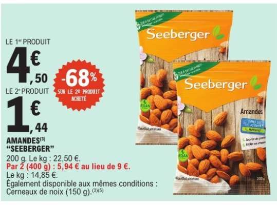 AMANDES 'SEEBERGER'