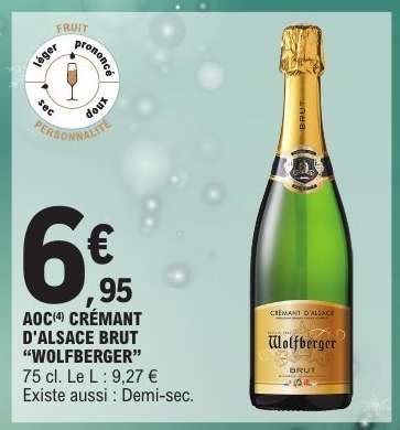 AOC Crémant d'Alsace Brut 'Wolfberger'