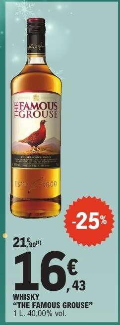 Whisky The Famous Grouse