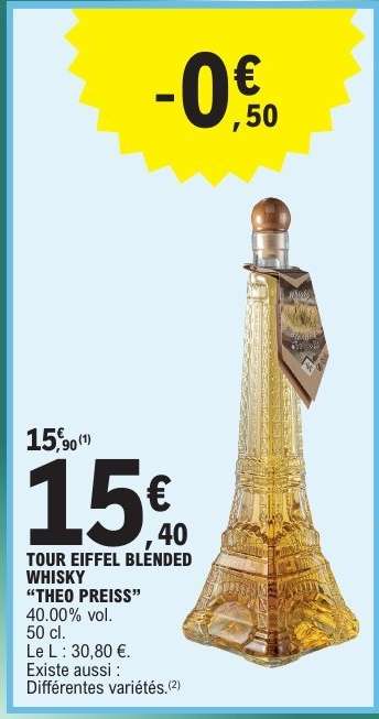 TOUR EIFFEL BLENDED WHISKY "THEO PREISS"